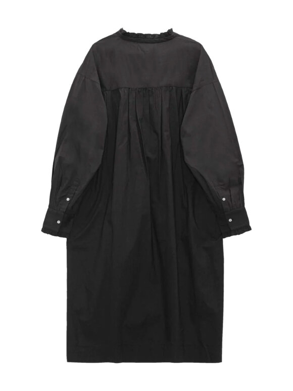 Skall Studio - Florian Shirtdress black cotton