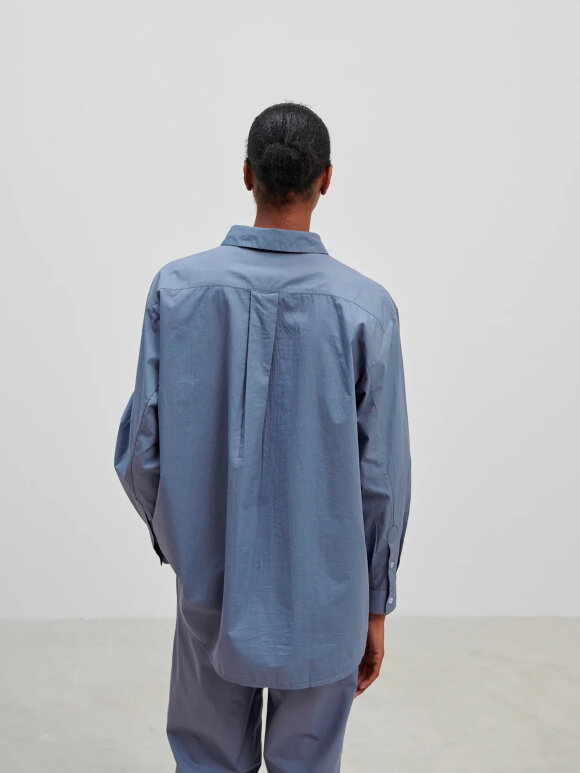 Skall Studio - Edgar shirt, Dusty Blue