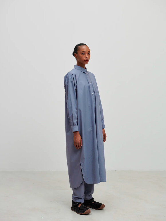 Skall Studio - Edgar Shirtdress, Dusty Blue