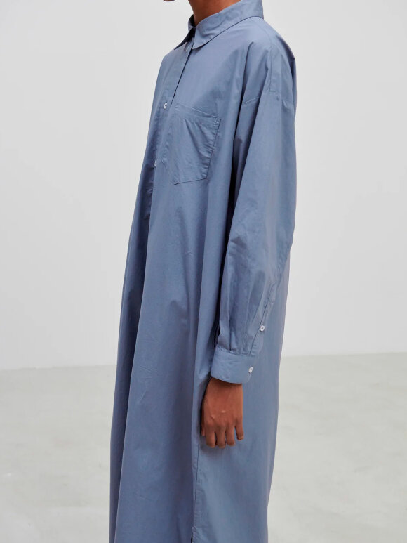 Skall Studio - Edgar Shirtdress, Dusty Blue