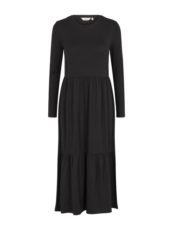 Basic Apparel - Joline Frill kjole sort