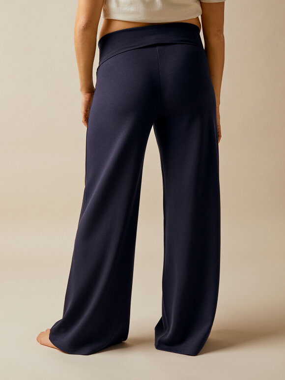 Boob - OONO Wide-Leg Pants, Midnight Blue