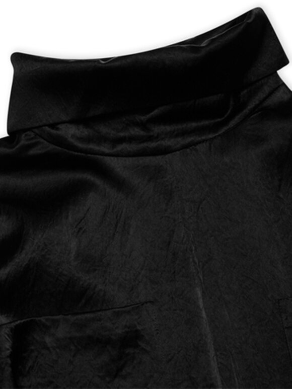 Mads Nørgaard - Surface baden sort satin kjole