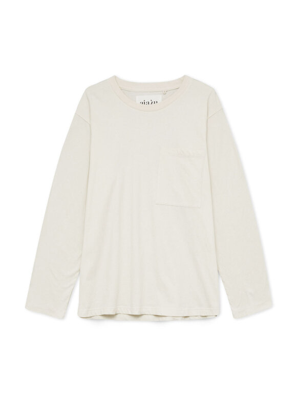 AIAYU - Light long sleeve tee pure ecru