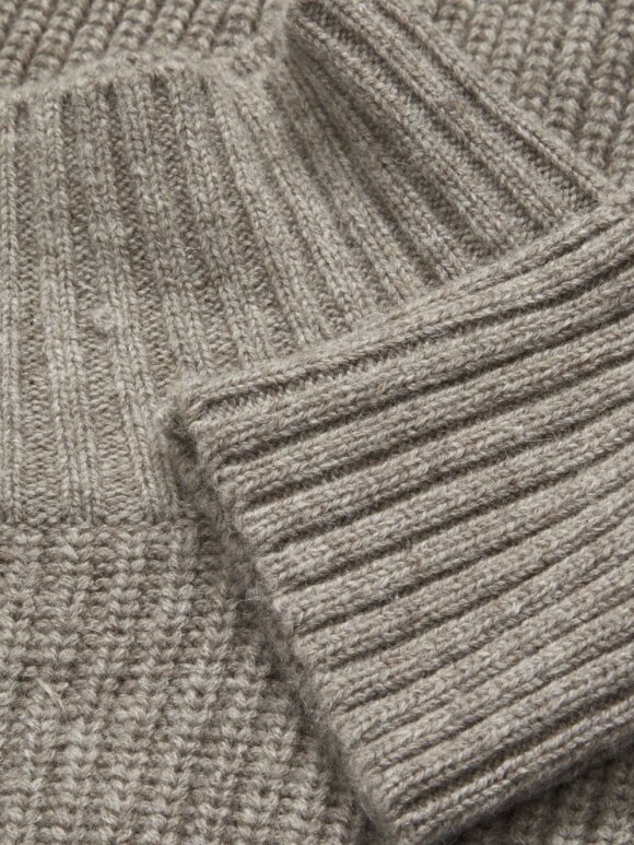 AIAYU - Hera strik sweater pure soil