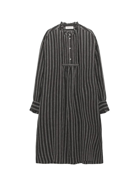 Skall Studio - Florian shirtdress striped linen