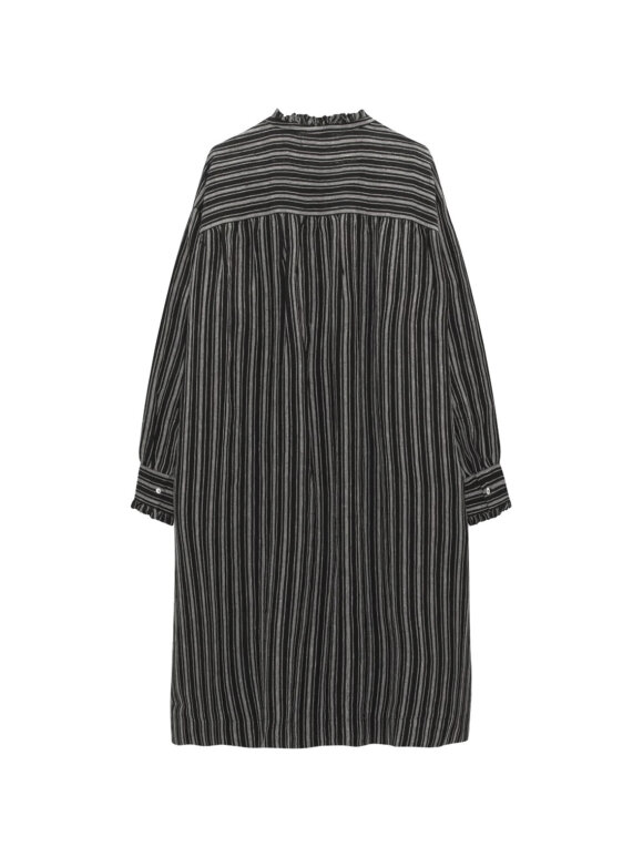 Skall Studio - Florian shirtdress striped linen