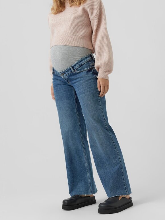 Mamalicious - Blaise wideleg jeans