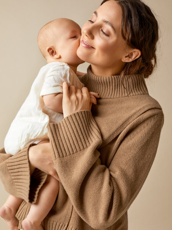 Boob - sesame wool sweater camel 