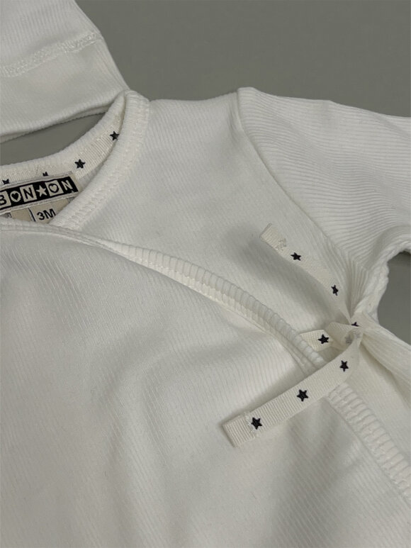 Bonton - Bonton baby sæt ribbed cotton