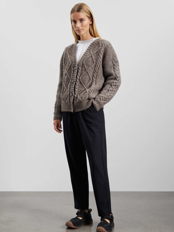 Skall Studio - magda cardigan light brown