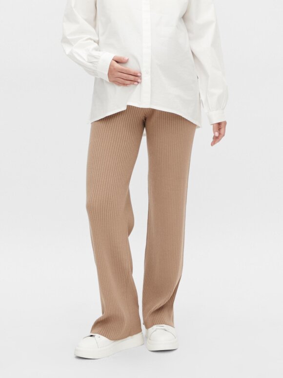Mamalicious - Freddi knitted pant - amphora