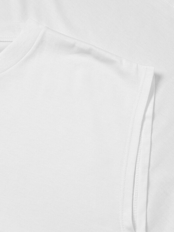 AIAYU - Light sleeveless tee - hvid
