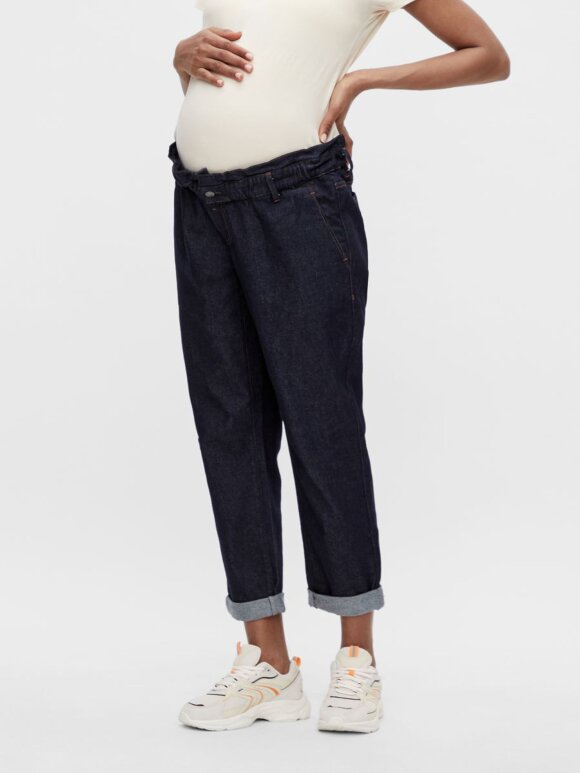 Mamalicious - Clover cropped regular jeans