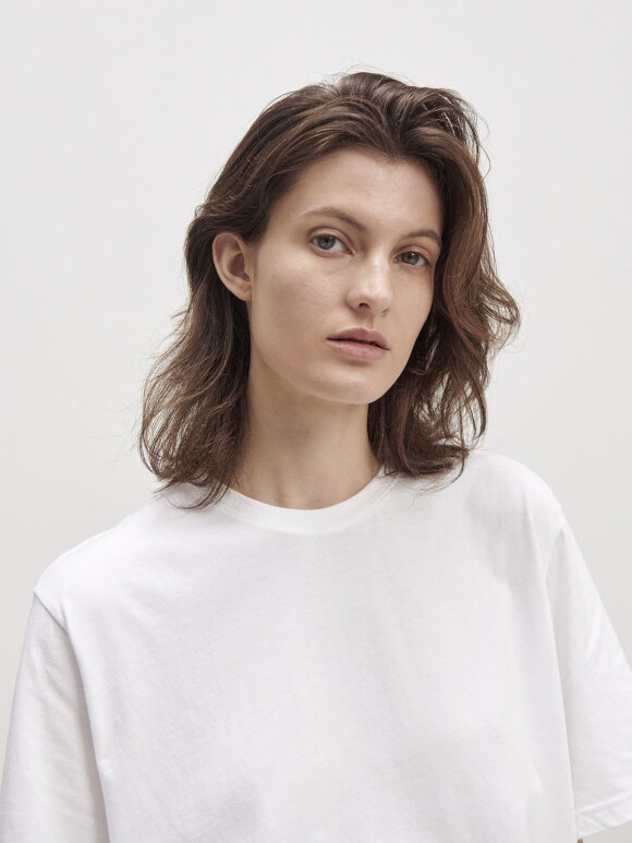 Skall Studio - Andy oversize tee - optic white