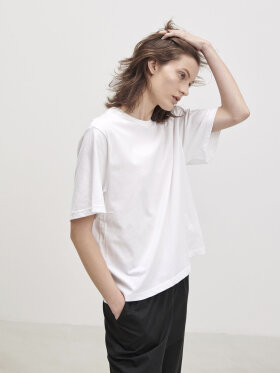 Skall Studio - Andy oversize tee - optic white