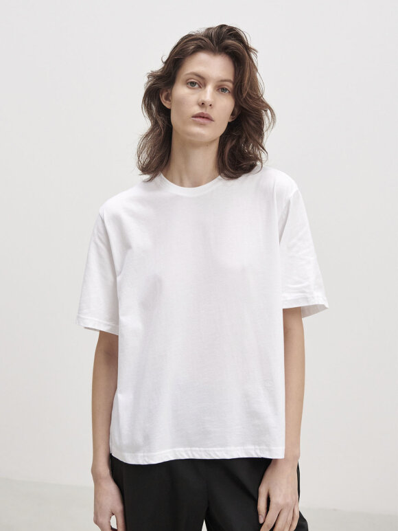 Skall Studio - Andy oversize tee - optic white