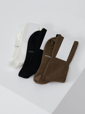 AIAYU - Cotton rib socks - 3 varianter