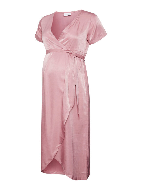 Mamalicious - Mirabel dress - silver pink