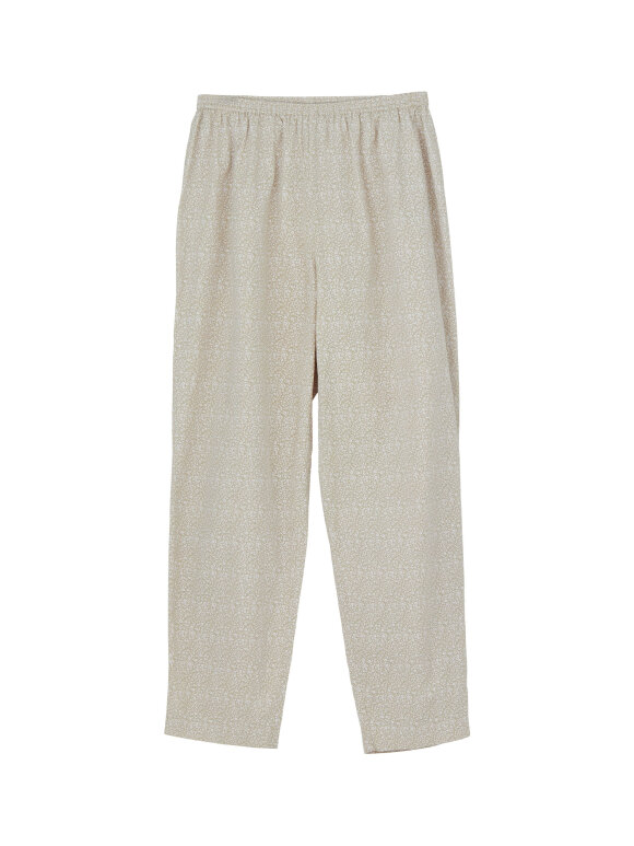 Skall Studio - Provence pant gardenprint beige