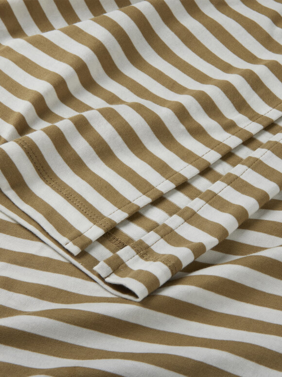 Mads Nørgaard - Nou organic dress - beige stripe