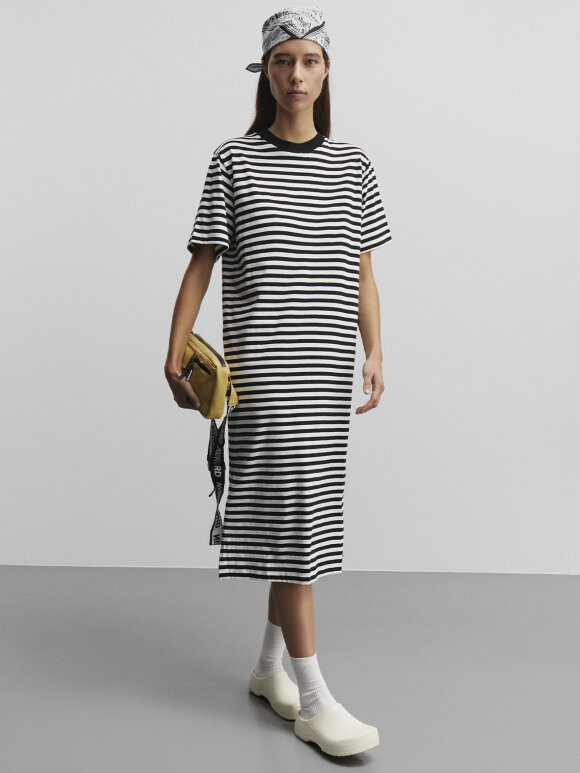 Mads Nørgaard - Nou organic dress - beige stripe