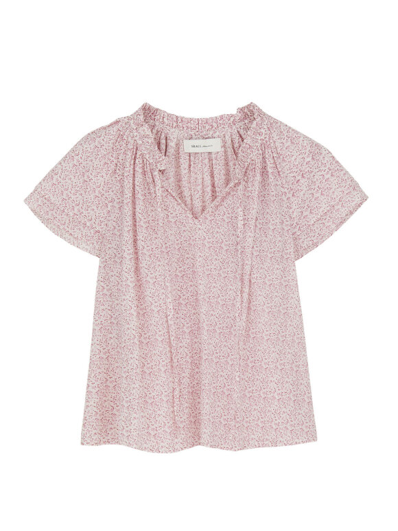 Skall Studio - grace tee - garden print soft pink