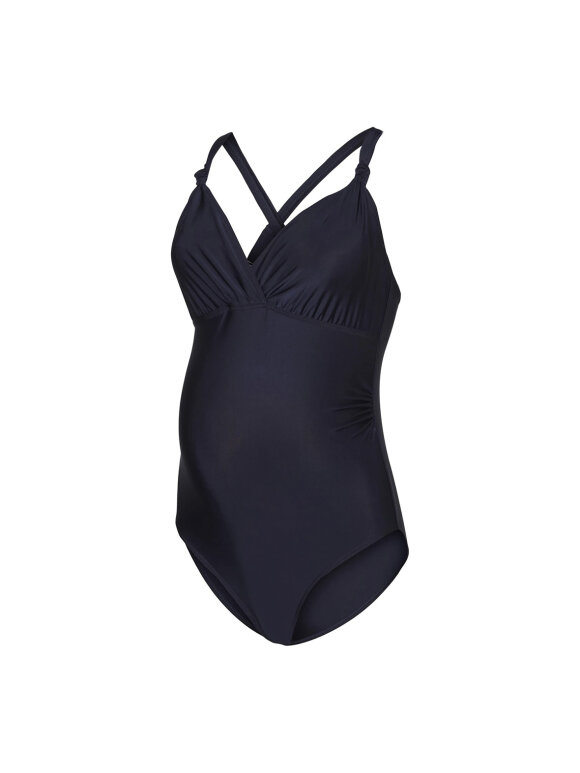 Mamalicious - Fnugga swimsuit - navy