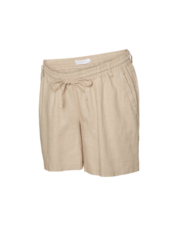 Mamalicious - Beach women string shorts - warm taupe