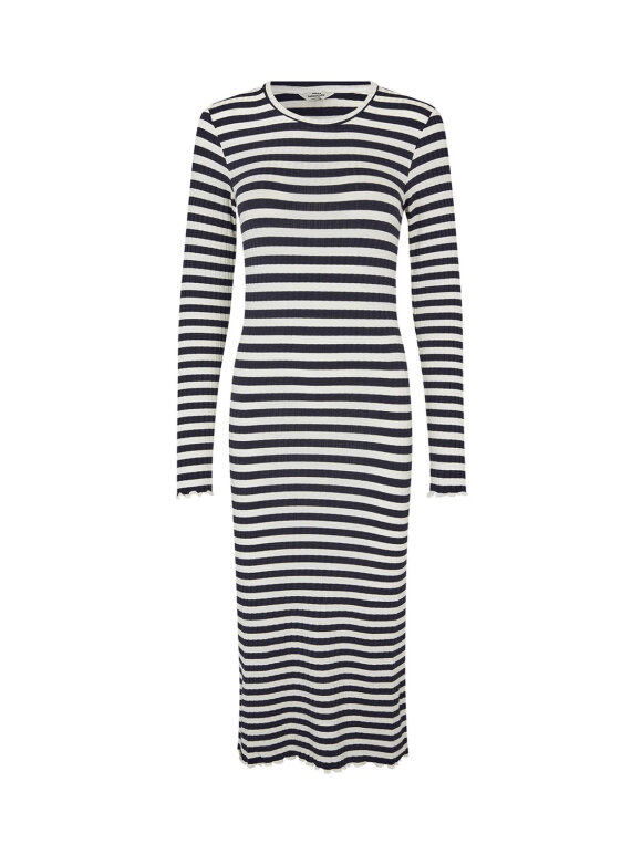Mads Nørgaard - Boa dress stripe 5x5 rib 
