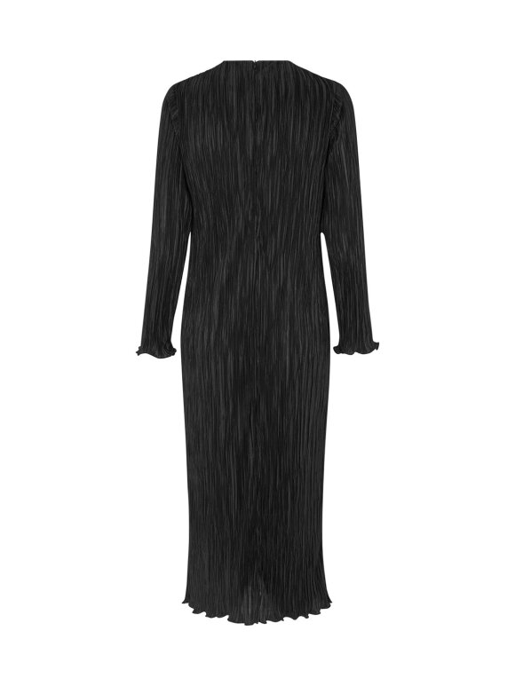 Mads Nørgaard - Dantel Beate dress - black crepe