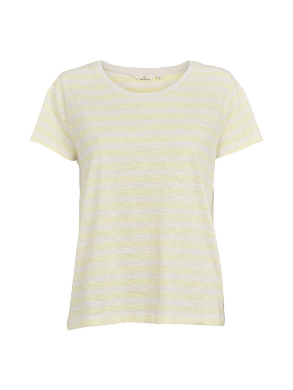 Basic Apparel - Jada O-neck stripe tee - 2 varianter