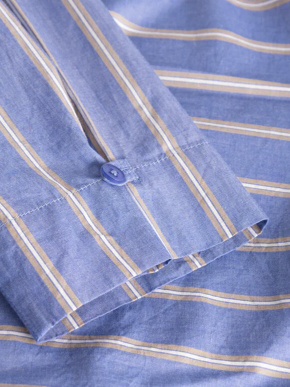 Nué Notes - Dorian shirt - blue striped