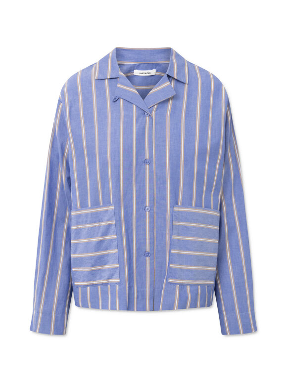 Nué Notes - Dorian shirt - blue striped
