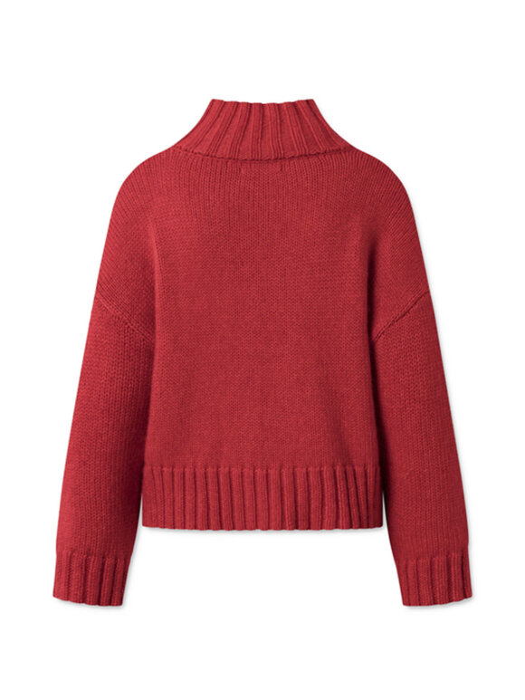 Nué Notes - Irwin turtleneck ribbon red