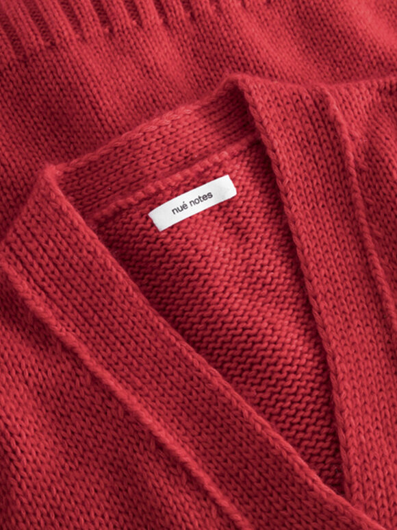 Nué Notes - Memphis cardigan ribbon red