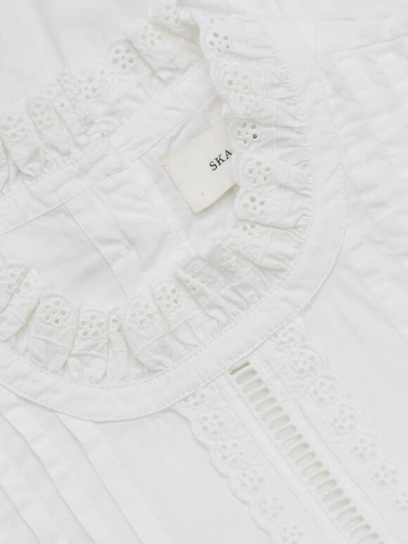 Skall Studio - Primrose blouse - optic white