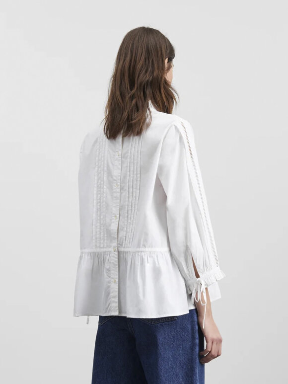 Skall Studio - Primrose blouse - optic white
