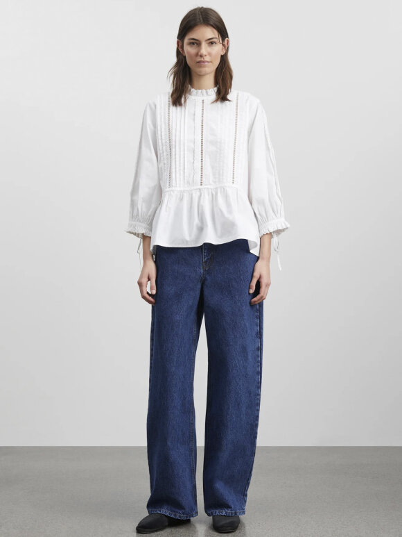 Skall Studio - Primrose blouse - optic white
