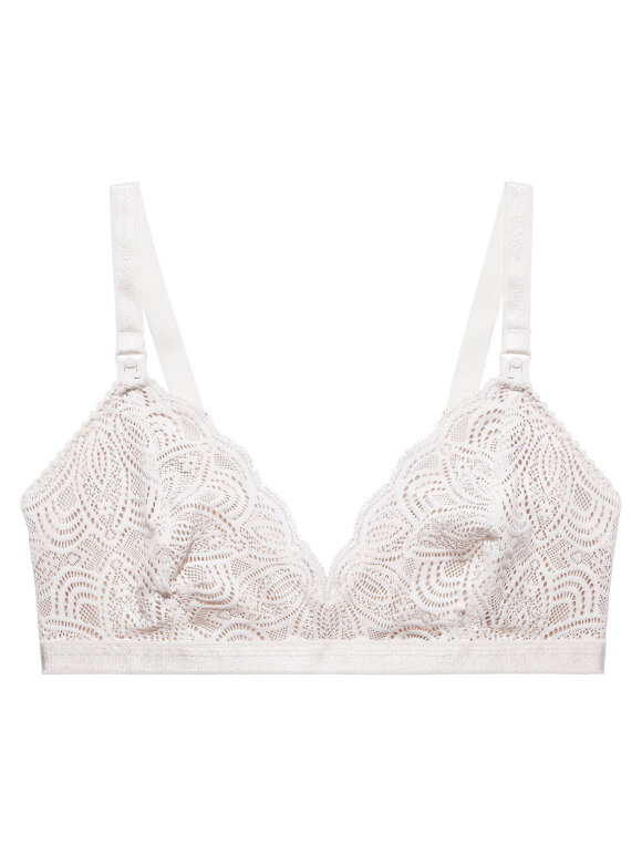 Underprotection - Luna maternity nursing bh - offwhite