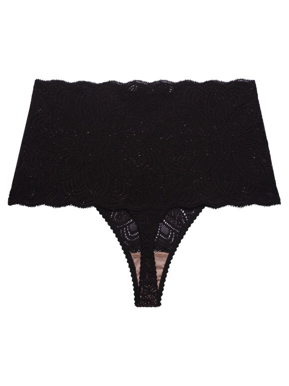 Underprotection - Luna high string trusse- black