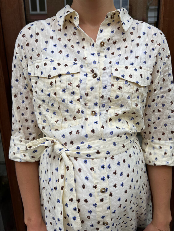 Nué Notes - Forrest shirt dress - flower