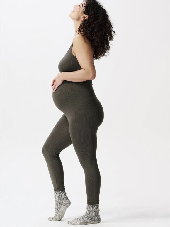 Noppies - Reva seamless rib legging - olive