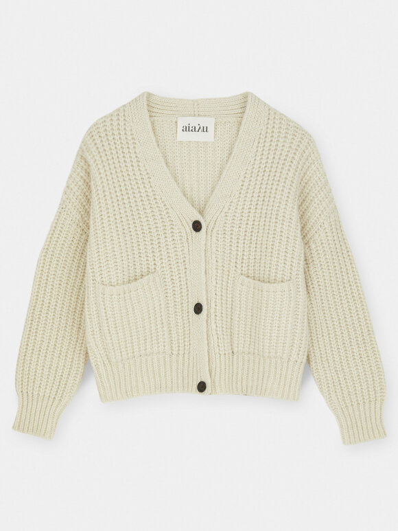 AIAYU - Viveka cardigan - albicant 