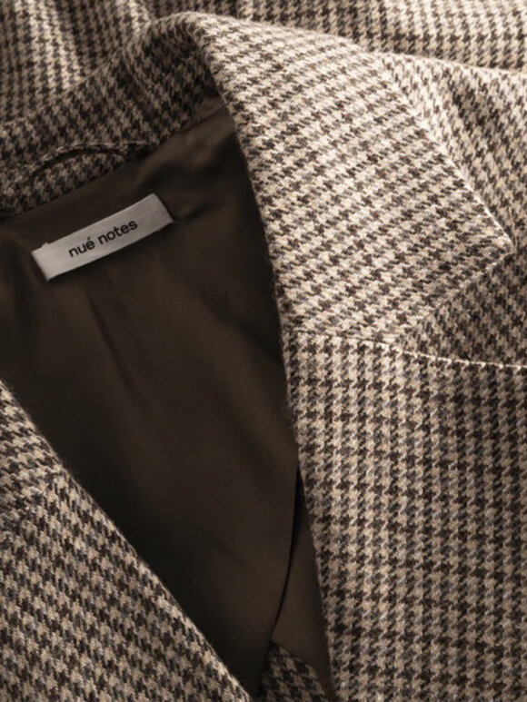 Nué Notes - Belma blazer - brown check