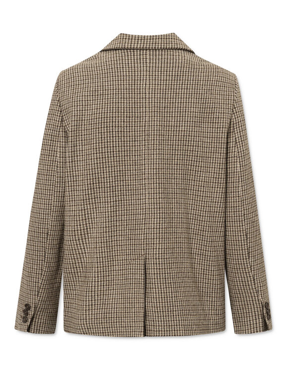 Nué Notes - Belma blazer - brown check