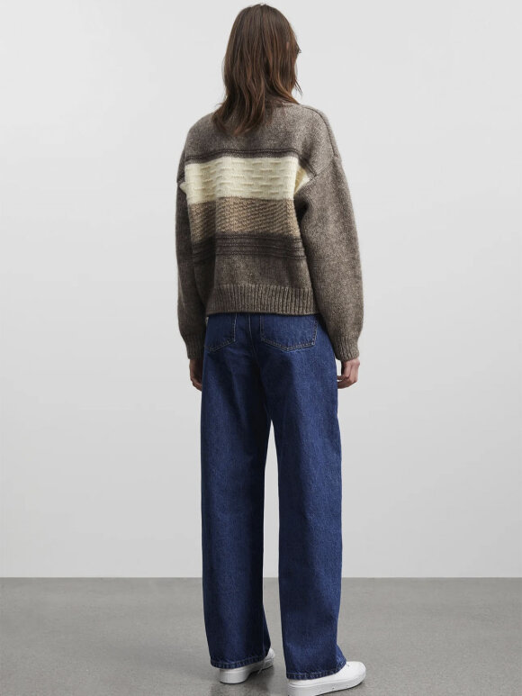 Skall Studio - Sandi wool jumper - mix brown