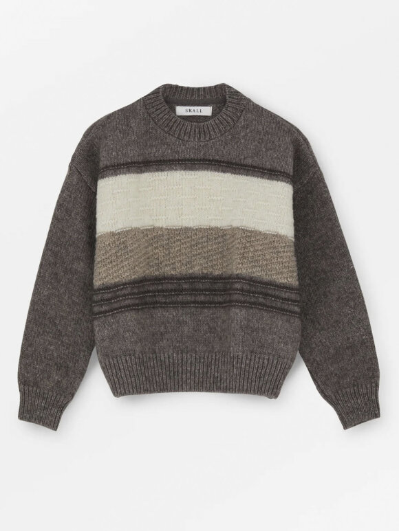 Skall Studio - Sandi wool jumper - mix brown