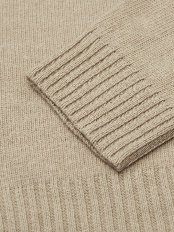 Skall Studio - Silene merino jumper - beige