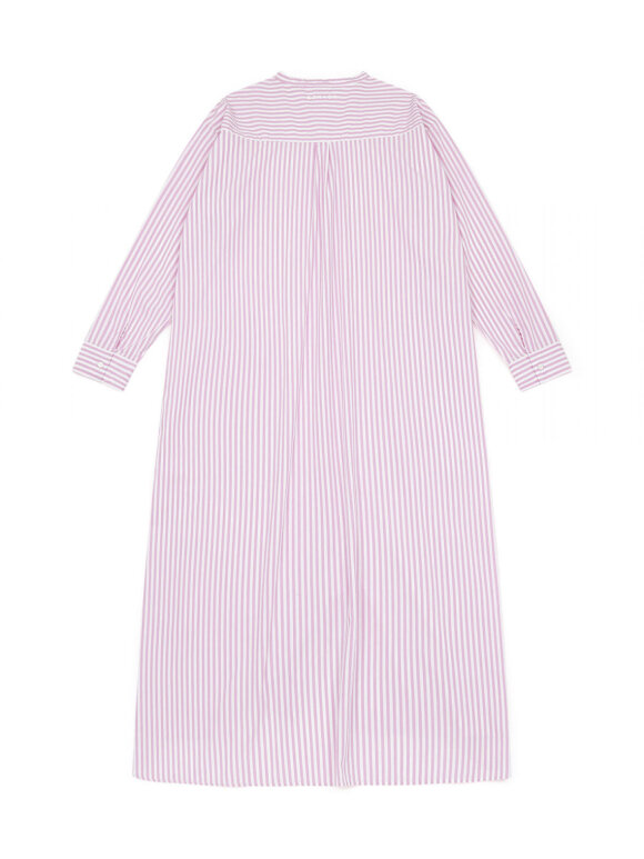 Bonton - Oversize skjortekjole pink striber